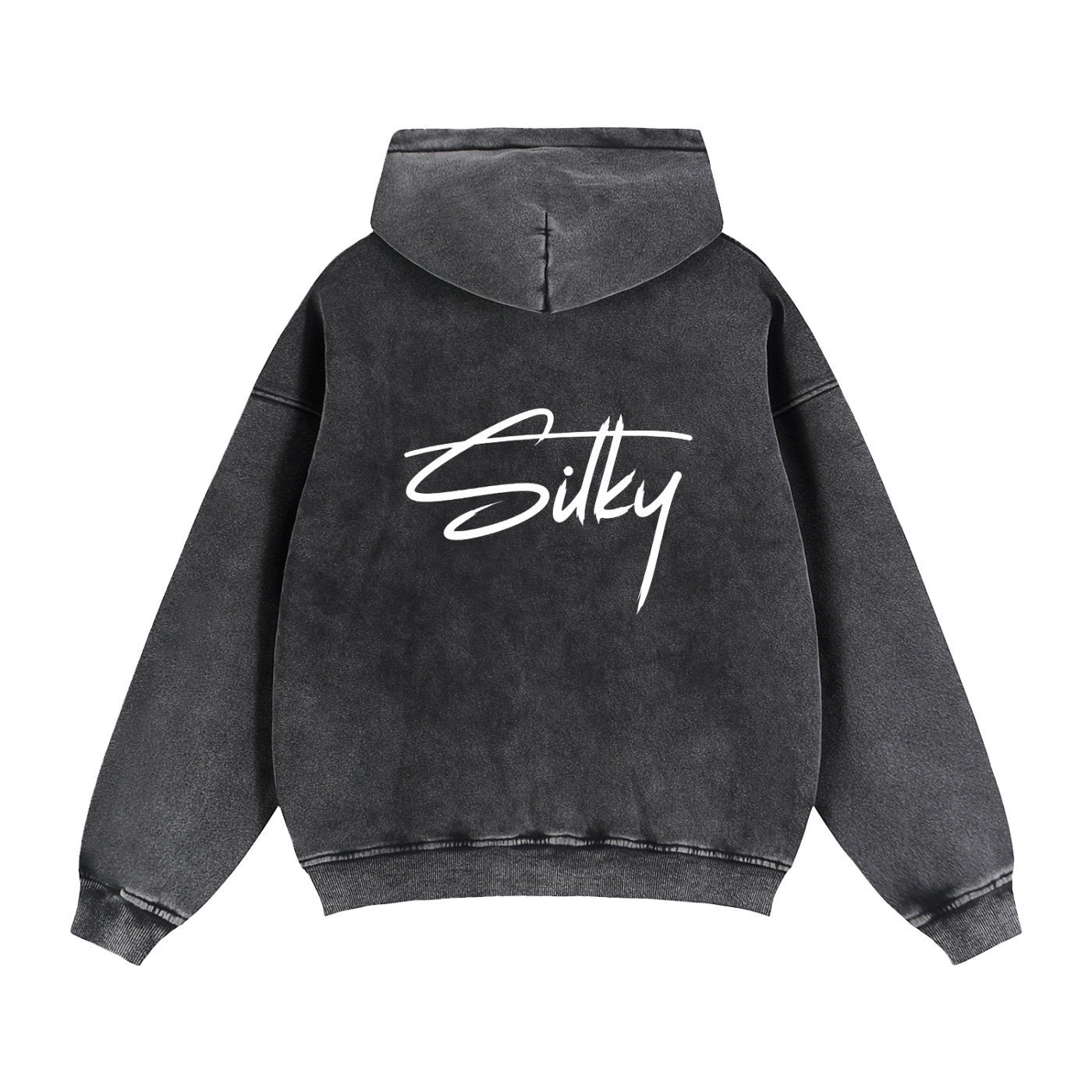 Zip-Through Boxy Fleece Hoodie