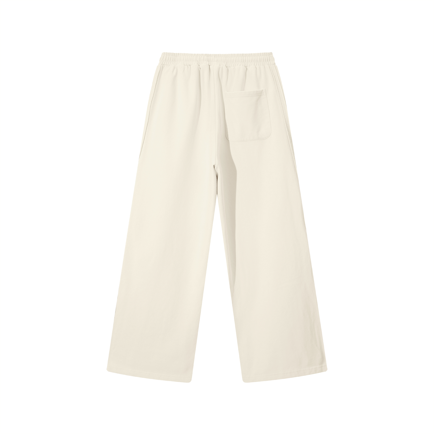 Contrast Tape Straight-Leg Sweatpants