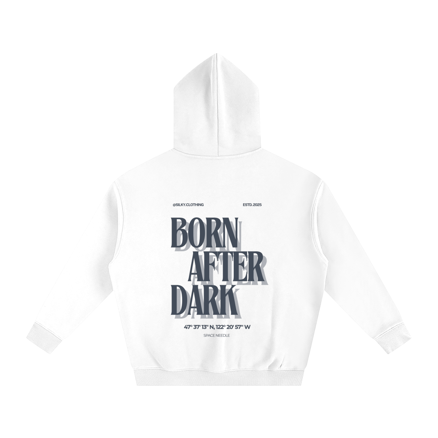 Born Oversize Fleeced Hoodie